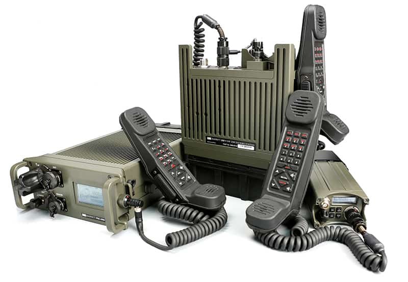 barret Tactical HF and VHF systems