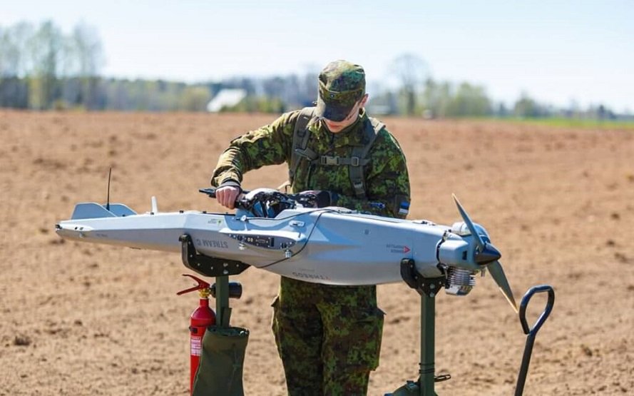 Estonian Defense Forces Stream C Border Guard UAV mission surveillance Latvian border 1024x640 1