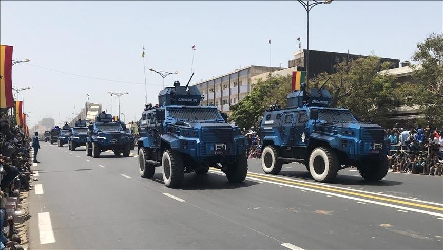 Turkish armored vehicles to Senegal Gendarmerie