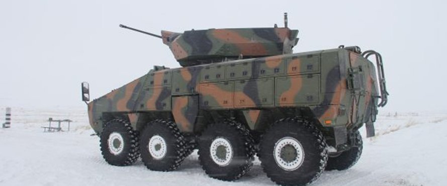 Kazakhstan Paramount Engineering’s 8×8 combat vehicle nearing service entry