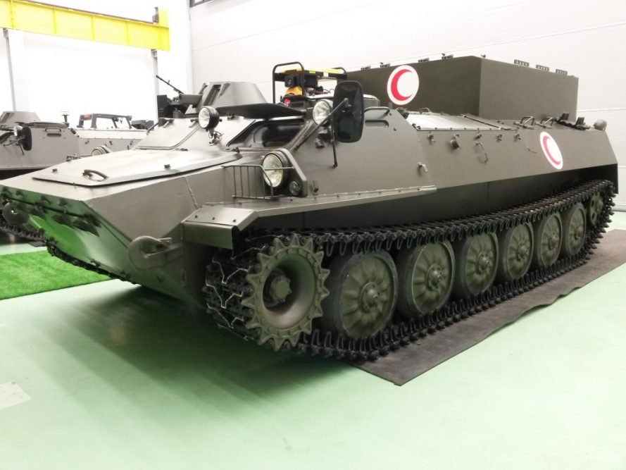 The modernized crawler vehicles will be exhibited at KADEX-2018