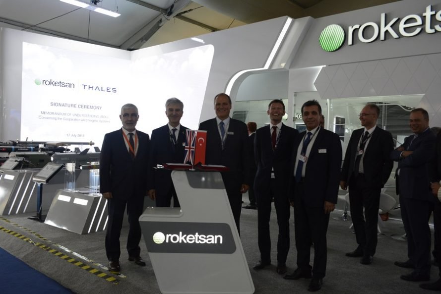 Signature Ceremony Between ROKETSAN and THALES