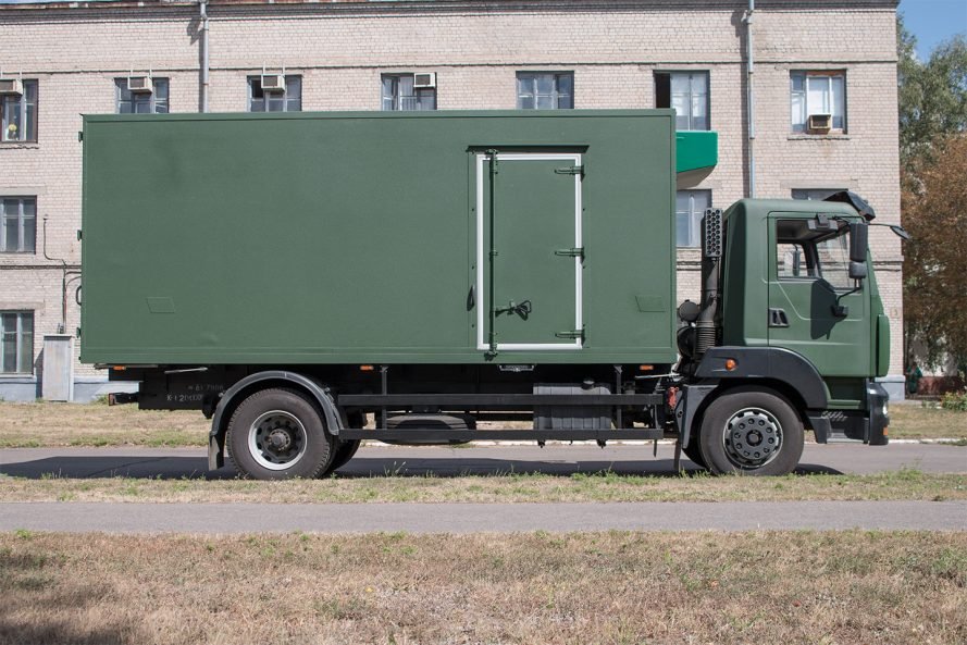 New military refrigerator KrAZ