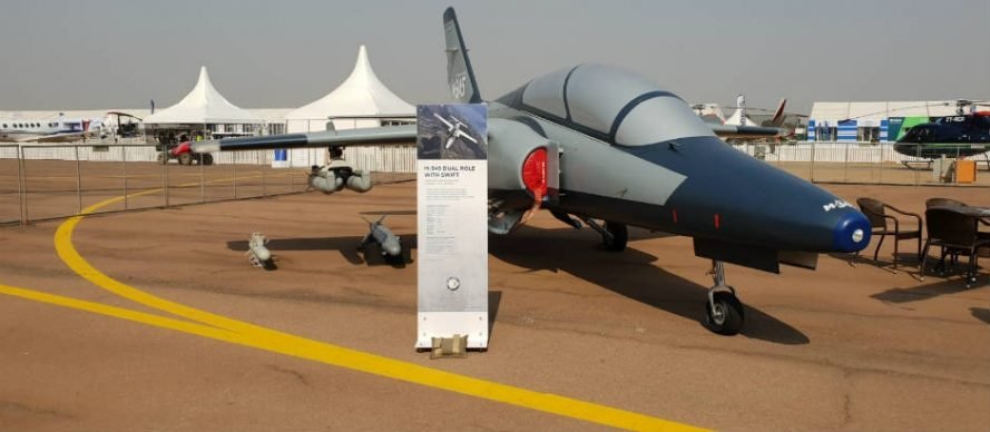 Leonardo and Paramount Group signed a loi to evaluate a cooperation for a weaponized configuration of the M-345 for the African market