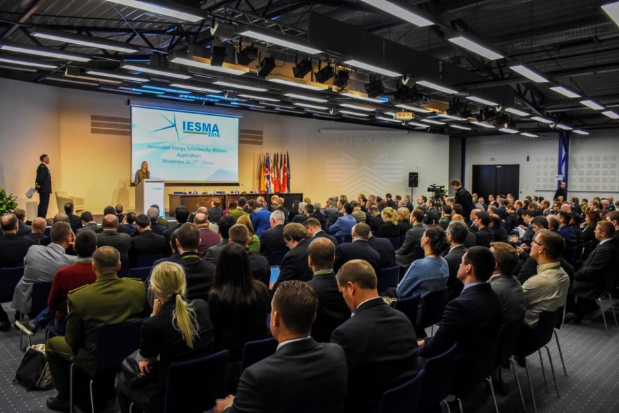 IESMA 2018 – largest international NATO energy solutions conference and exhibition in Vilnius