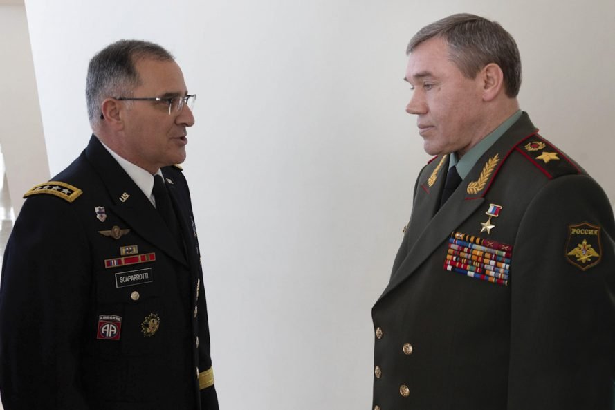 Russia’s Chief of General Staff meets with Supreme Allied Commander Europe in Baku