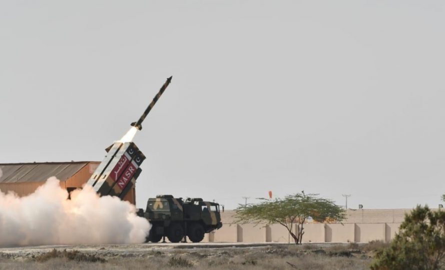 Pakistan conducted training launch to ballistic missile “Nasr”