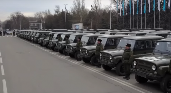 Russia hands over 125 military equipment to Kyrgyzstan