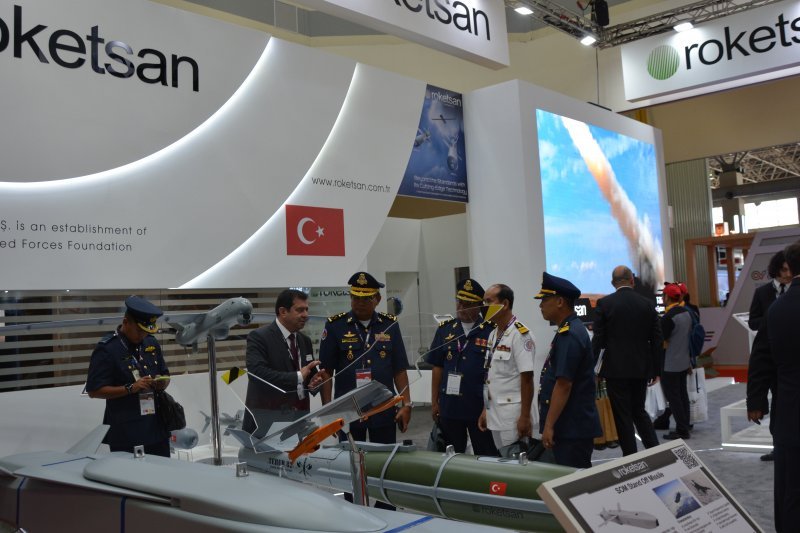 Roketsan Products as the Center of Attention at LIMA