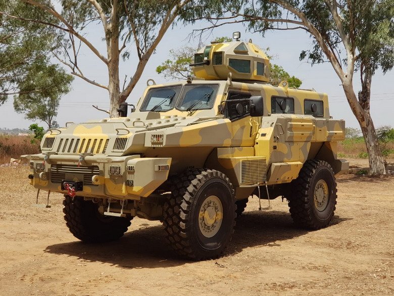 Nigerian Air Forces receives Marauder MRAP