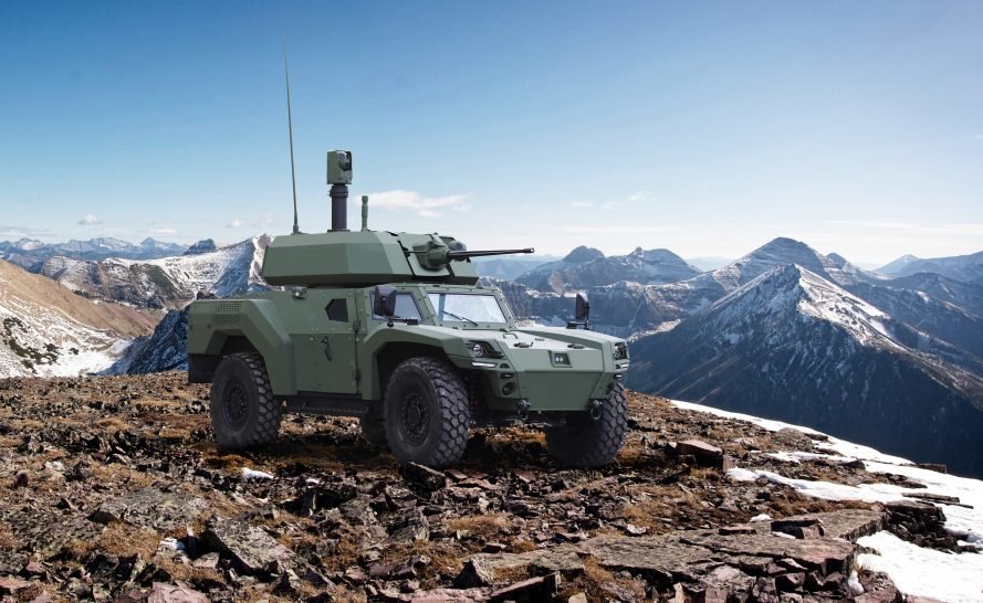 Otokar showcases its new generation armoured vehicle family AKREP II at IDEF
