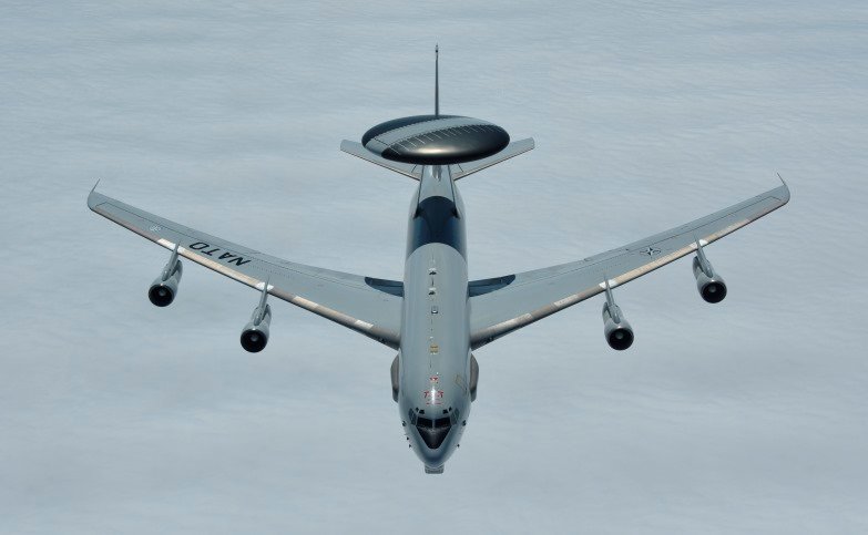 NATO AWACS helps protect European Union Summit in Romani