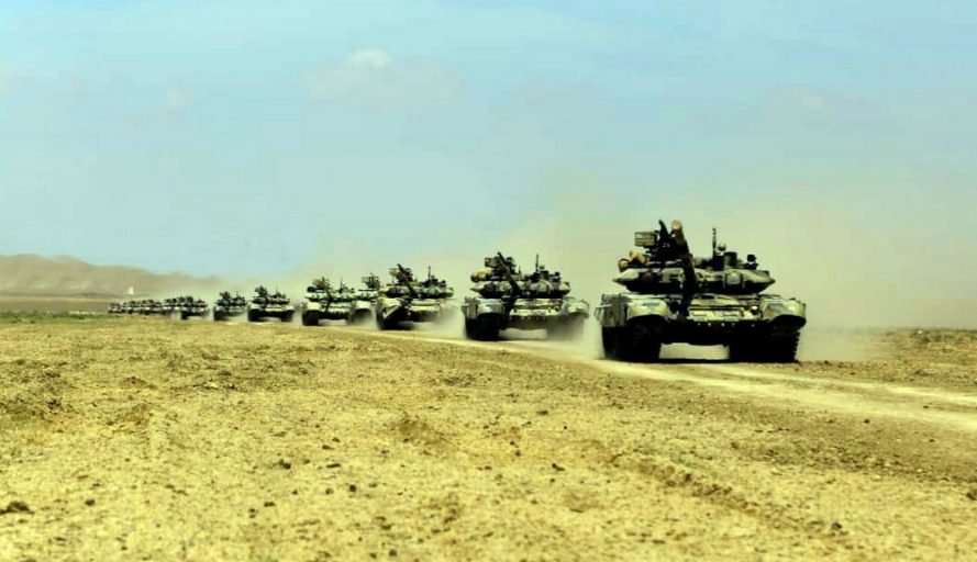 Azerbaijan Army started a large-scale operational-tactical exercises