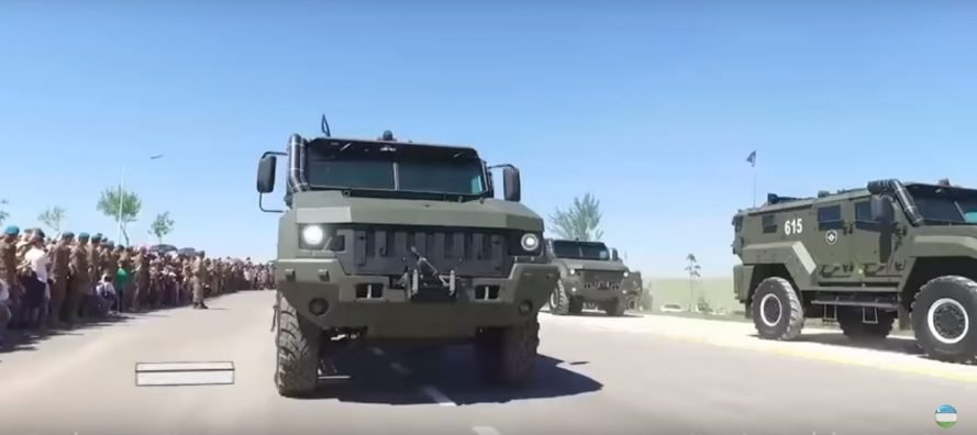 Uzbekistan purchased 4×4 Typhoon-K armored vehicle