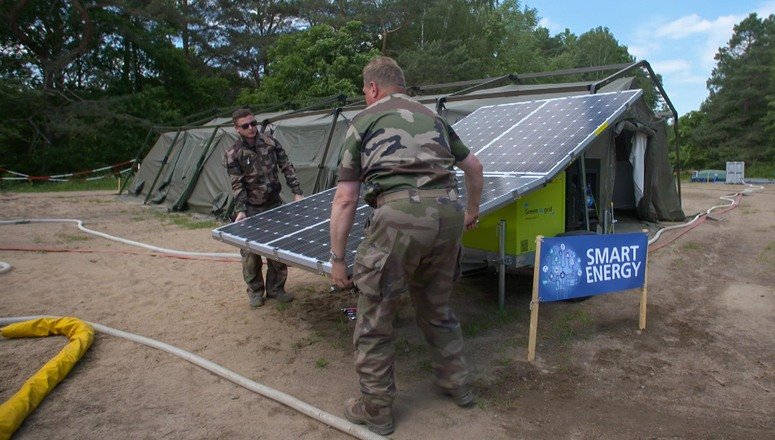 NATO tests smart energy technologies at exercise in Poland