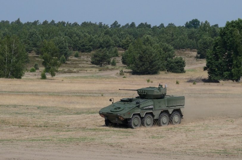 The Lithuanian Army took its first Vilkas İFV