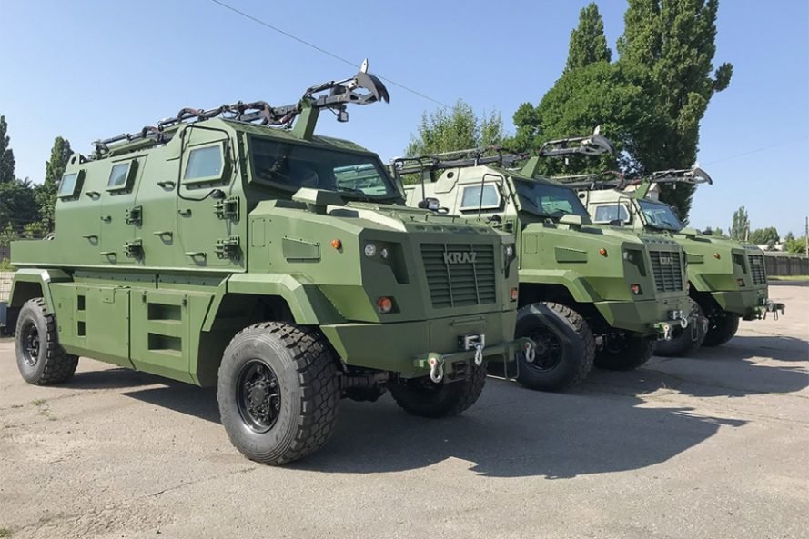 KrAZ: The batch of KrAZ-Shrek-M exported of the African countries