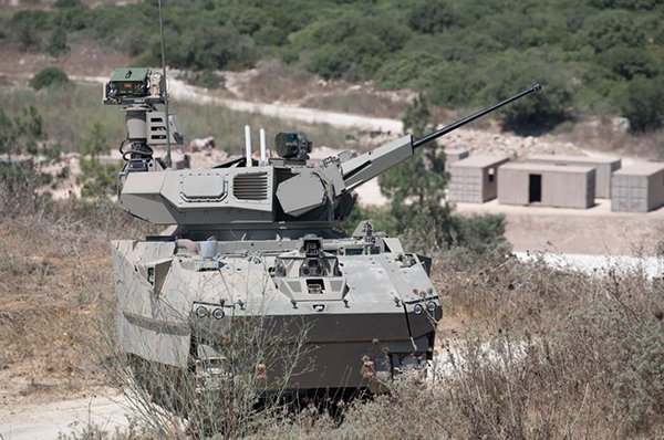 Elbit Systems demonstrates an innovative AFV operated by a Helmet Mounted Display