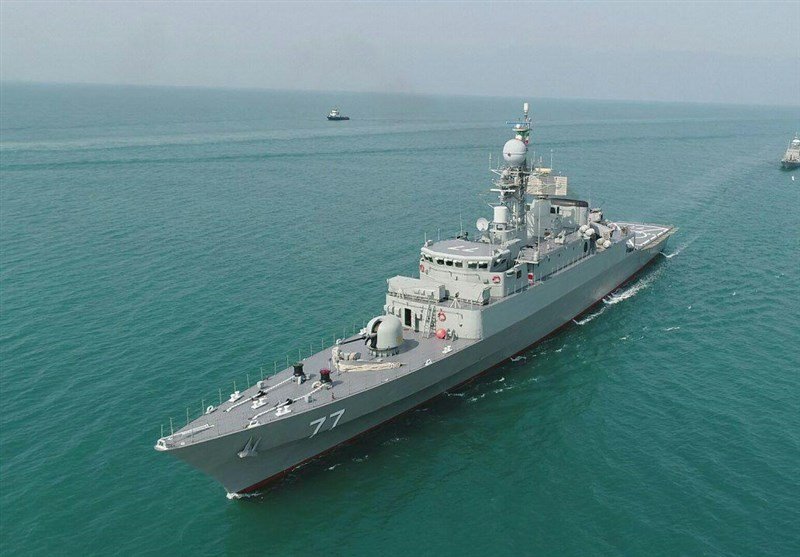 Iranian Navy equip to Damavand warship with VLS missile cells