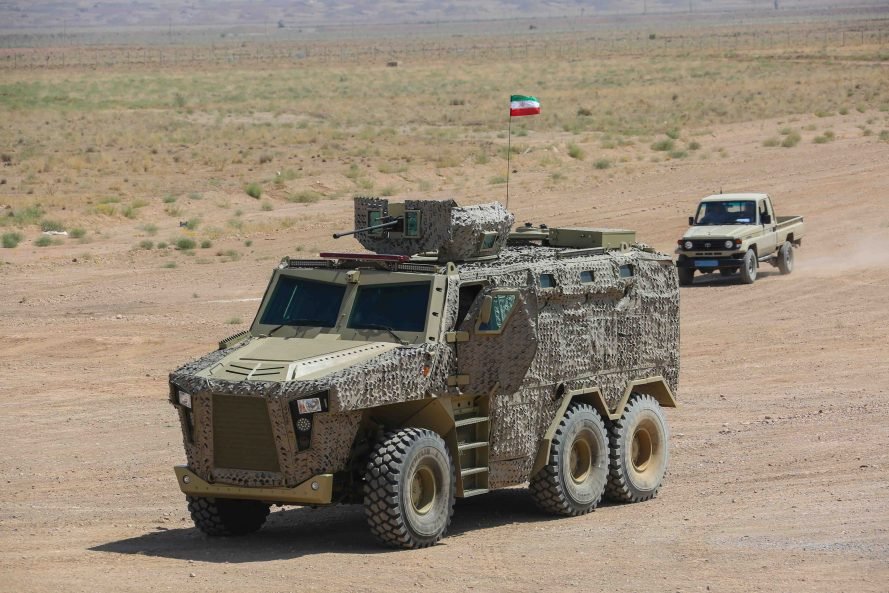 Iran unveils Raad MRAP vehicle