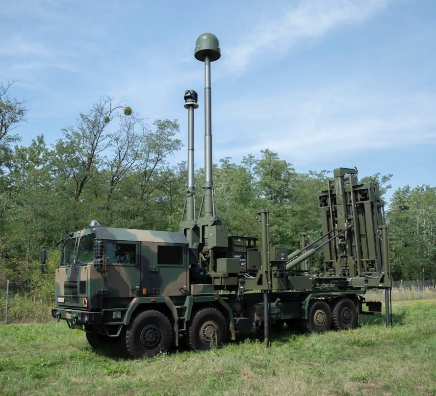 MBDA and PGZ showcase CAMM air defence solution on Jelcz Vehicle