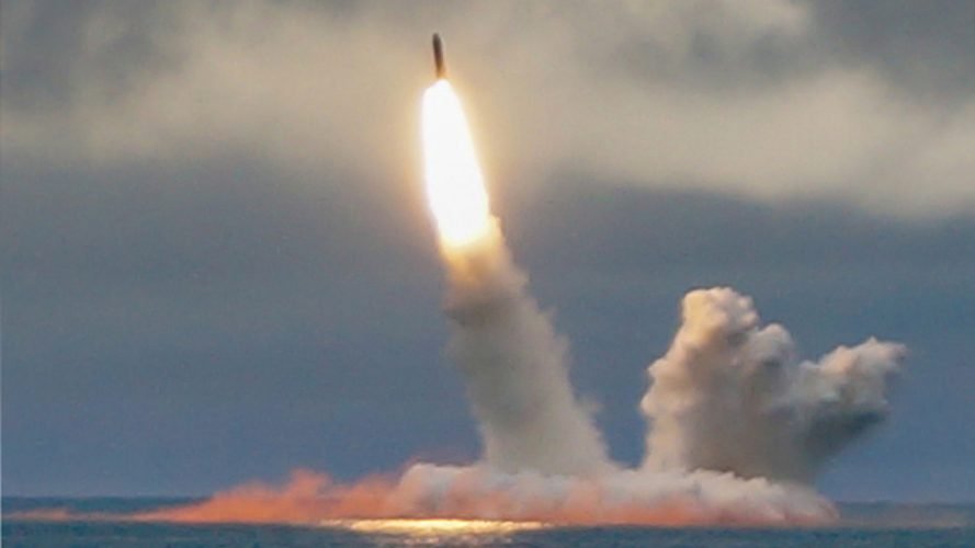 Russian nuclear submarine first time test-fires Bulava-A ICBM