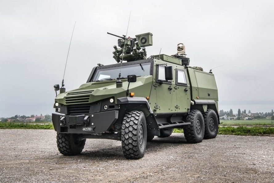 Switzerland awards contract to GDELS Mowag to deliver 100 EAGLE 6×6 reconnaissance vehicles