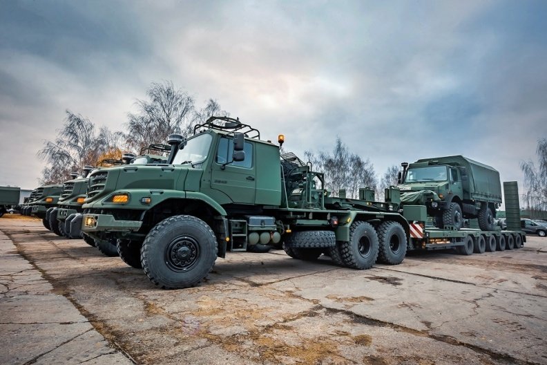ZETROS 3643 heavy duty trucks to enter service with the Lithuanian Armed Forces