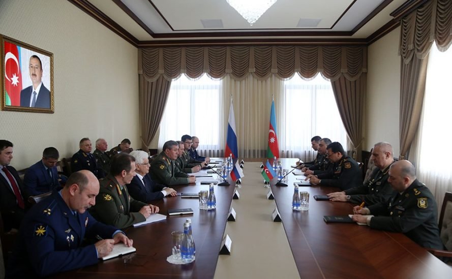 Chiefs of The General Staffs of the Russian and Azerbaijani Armed Forces discussed security and cooperation issues