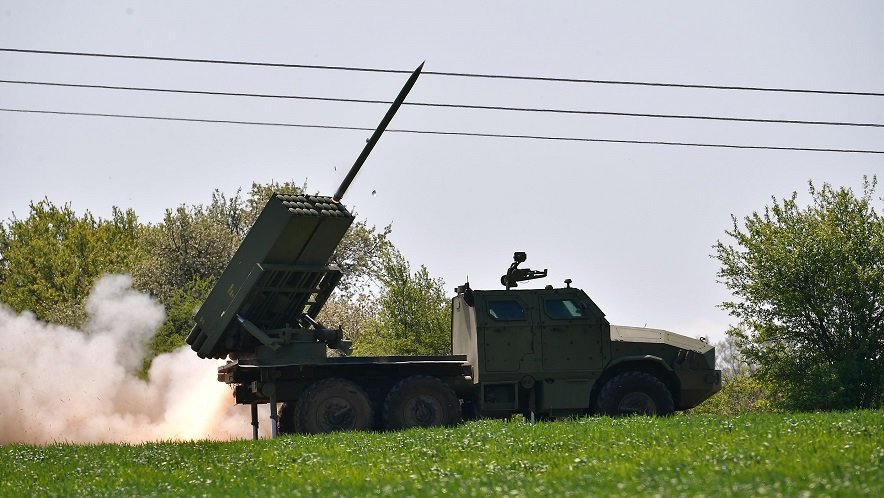 Serbian Army tested Oganj MRLS with an LRSVM M18 armoured cab