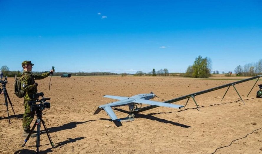 Estonian Defense Forces use Stream C UAV to monitor the Latvian border