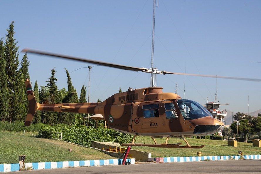 Iranian Armed Forces equipped with 10 overhauled helicopters
