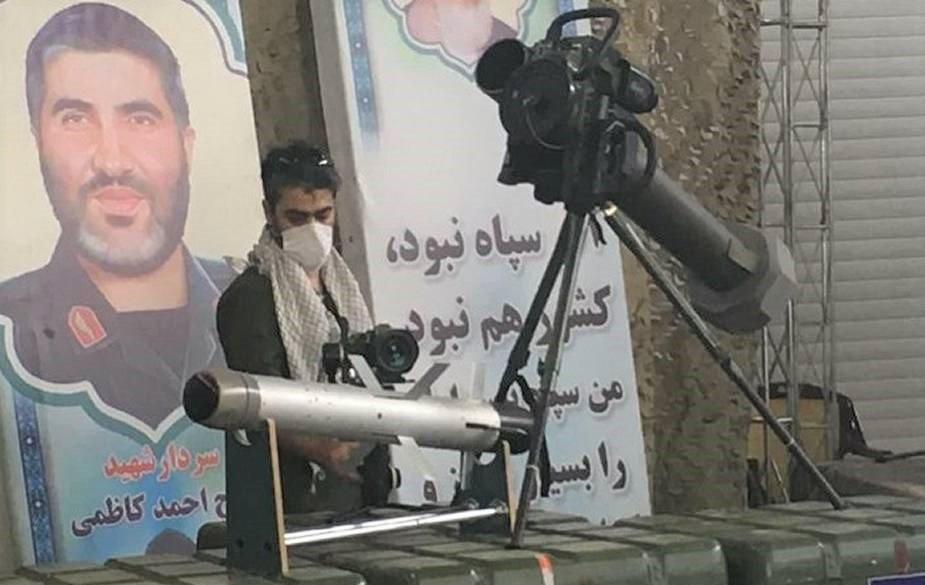 Iranian IRGC unveils ground-launched Almas anti-tank missile