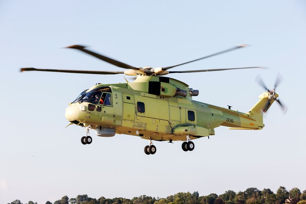 Leonardo’s AW101 for the Polish Navy flies for the first time