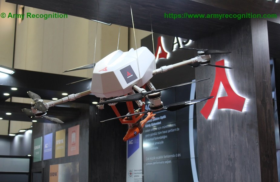 IDEF 2021: Asisguard displays SONGAR, first national armed drone system