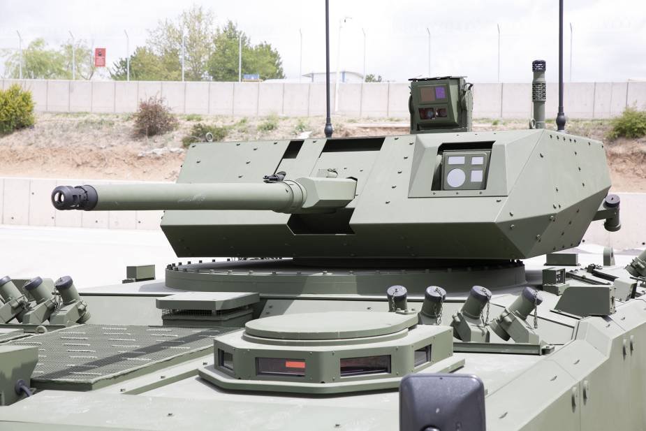 IDEF 2021: FNSS displays Teber 35 RCT Remote Controlled Turret