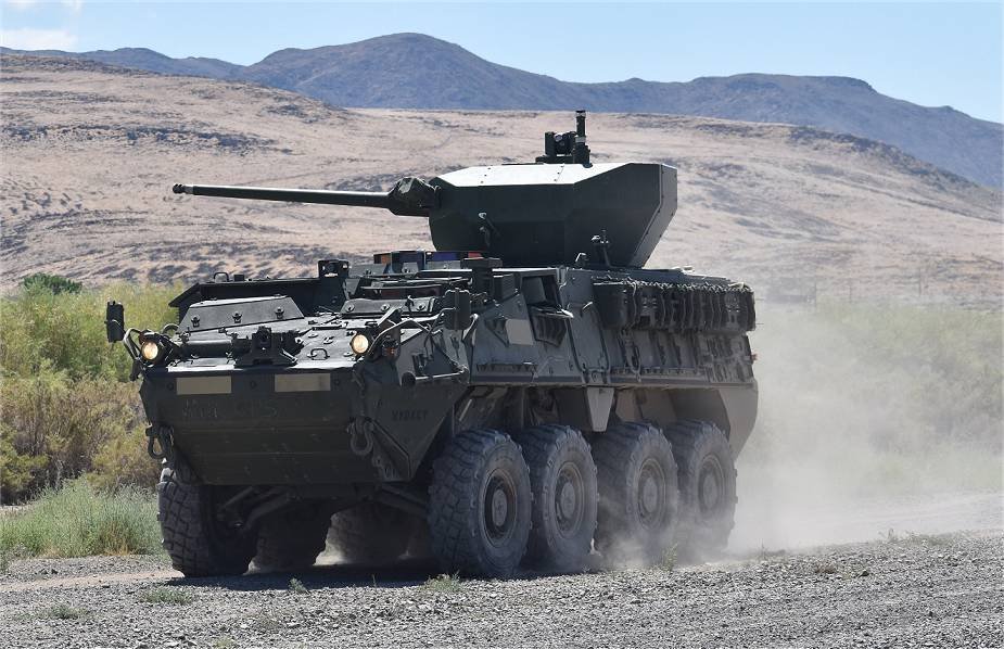 US Army to upgrade more ICVVA1 Stryker armored with 30mm turret