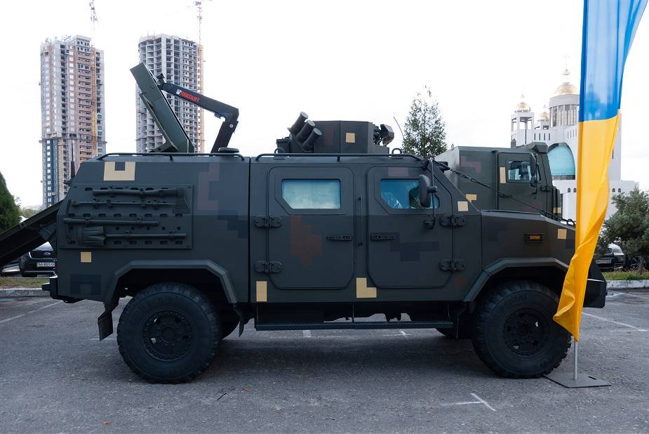 Ukraine has delivererd Kozak-5 4×4 armored vehicles to Saudi Arabia