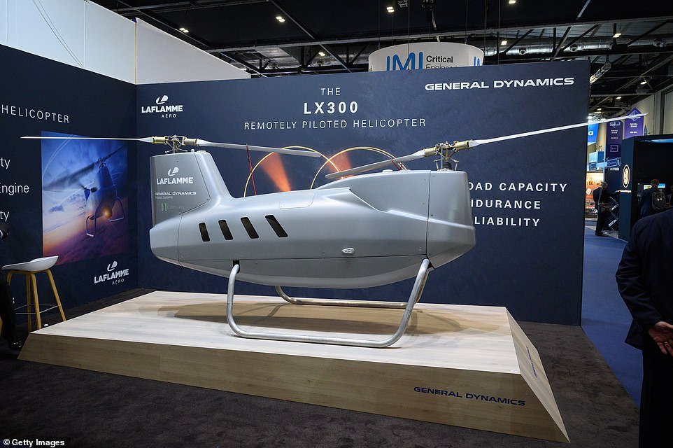 DSEI 2021: Laflamme Aero and General Dynamics showcase LX300 unmanned helicopter