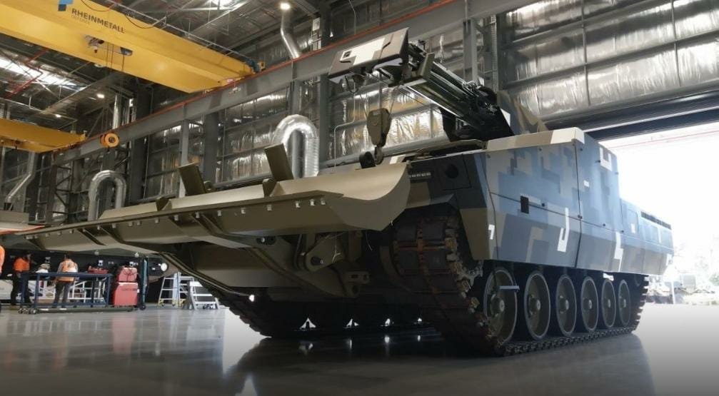 Rheinmetall unveils secret new military combat vehicle