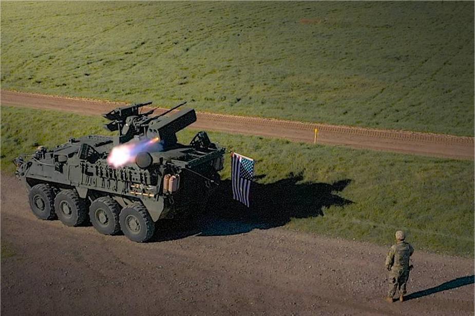 First live-fire with new Maneuver Short-Range Air Defense M-SHORAD for US Army in Europe