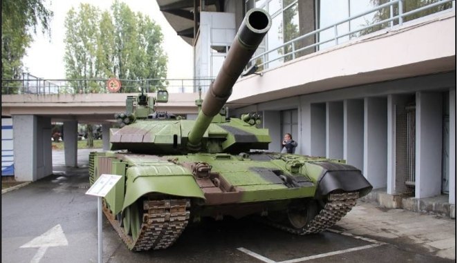 Serbian defense industry has developed M-84AS2 upgrade version of M-84 tank