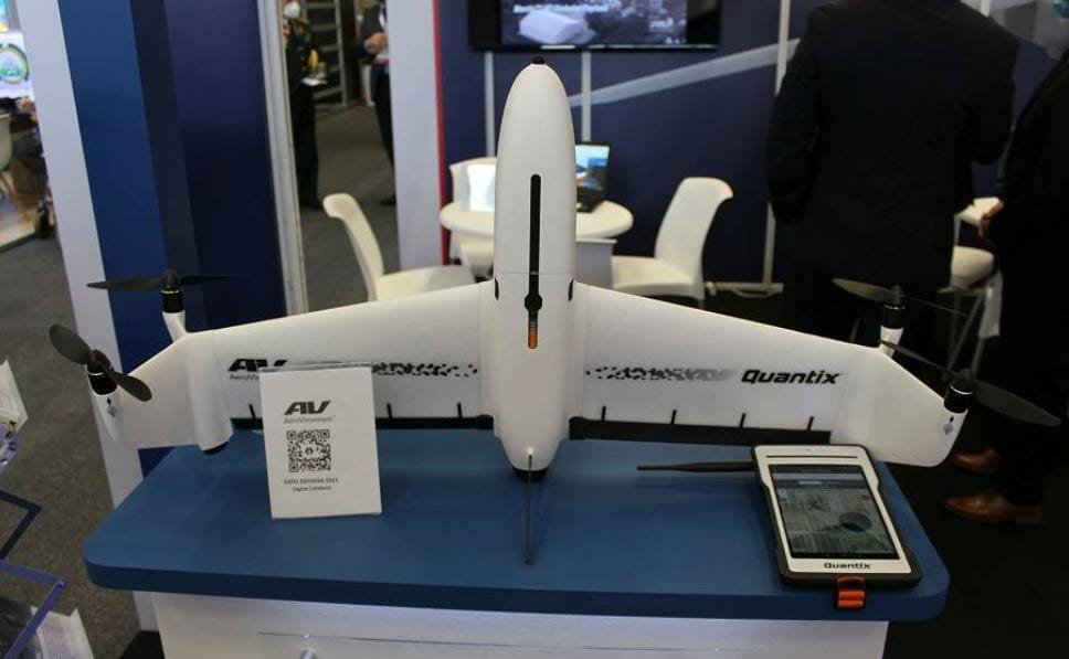 AeroVironment displays its full range ogf UAVs and loitering missiles at ExpoDefensa 2021