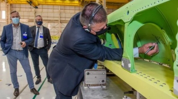 Embraer begins build of first Millennium airlifter for Hungary