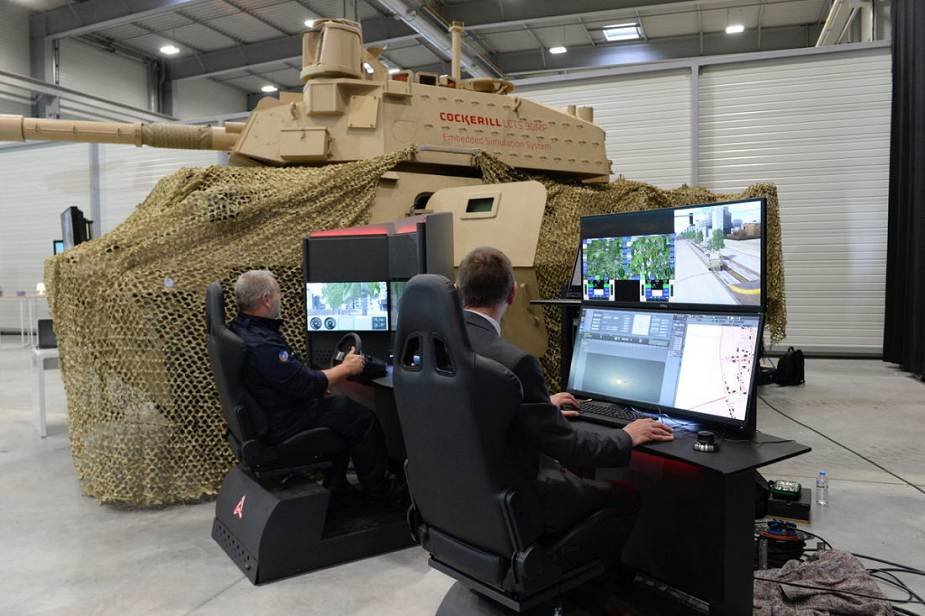 John Cockerill Defense to supply AGUERIS tank simulators to Indonesia