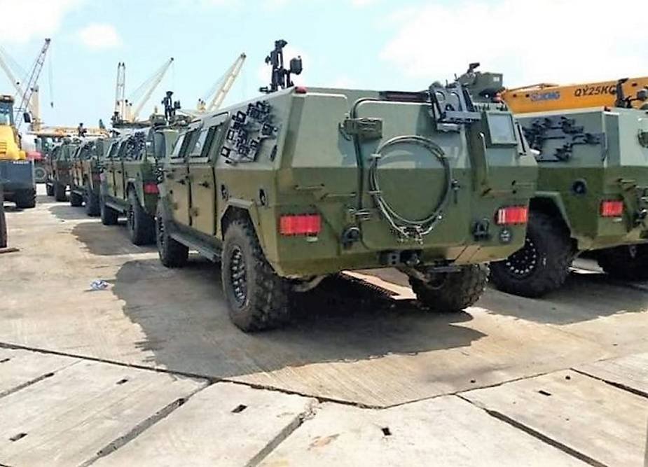 Nigerian army gets Dongfeng Mengshi CSK131 4x4 armored vehicles 1