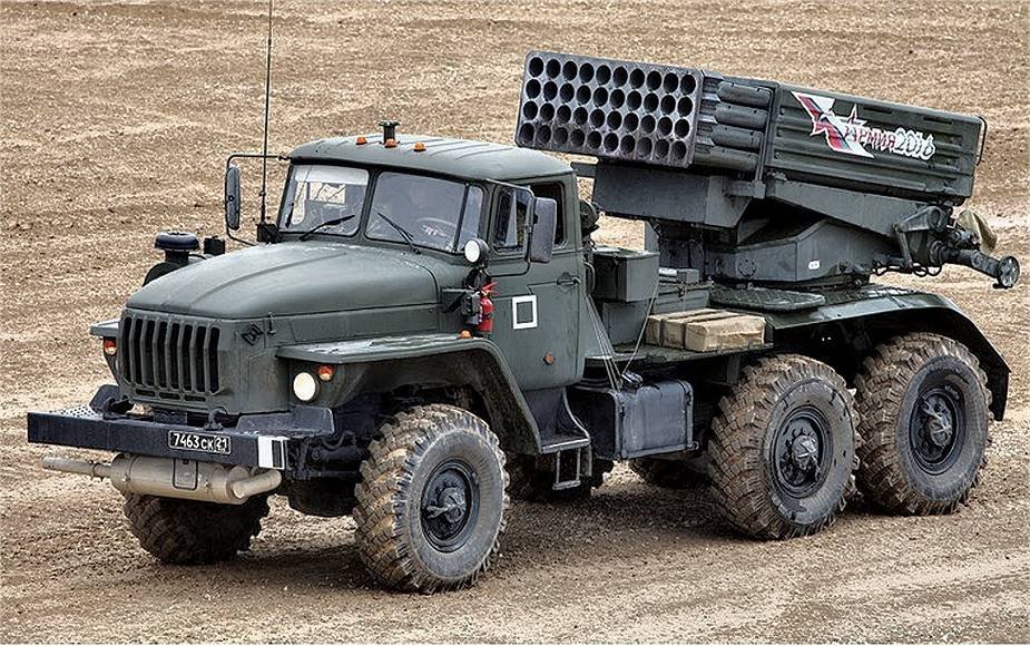 Russia plans to develop an air-droppable version of Tornado-G 122mm MLRS rocket launcher