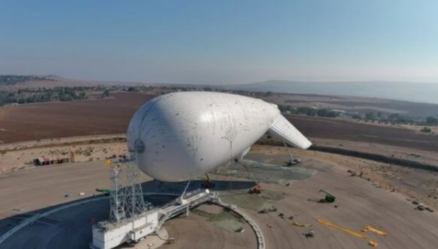Israel deploys new aerostat radar