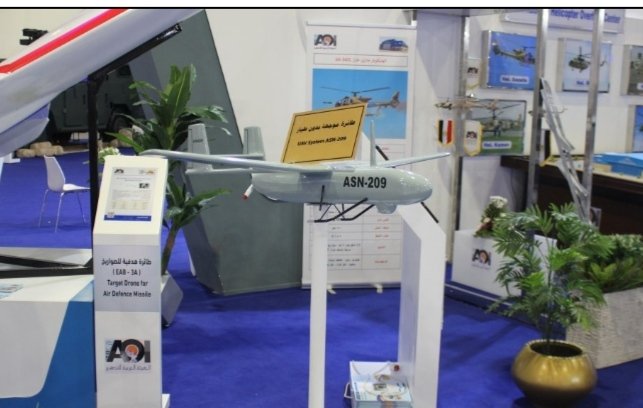 Egyptian Armed Forces showcases Aisheng ASN-209 UAV