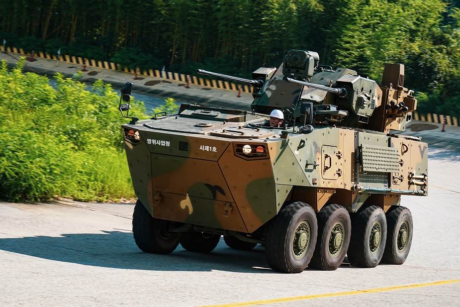 South Korea Army deploys new KW2 30mm Anti-Aircraft Gun Wheeled Vehicle System
